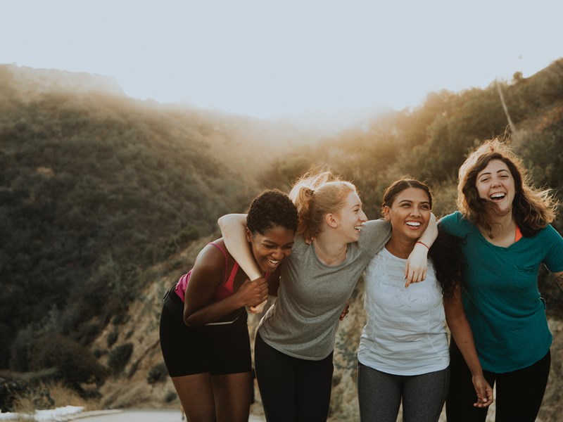 Group of best friends