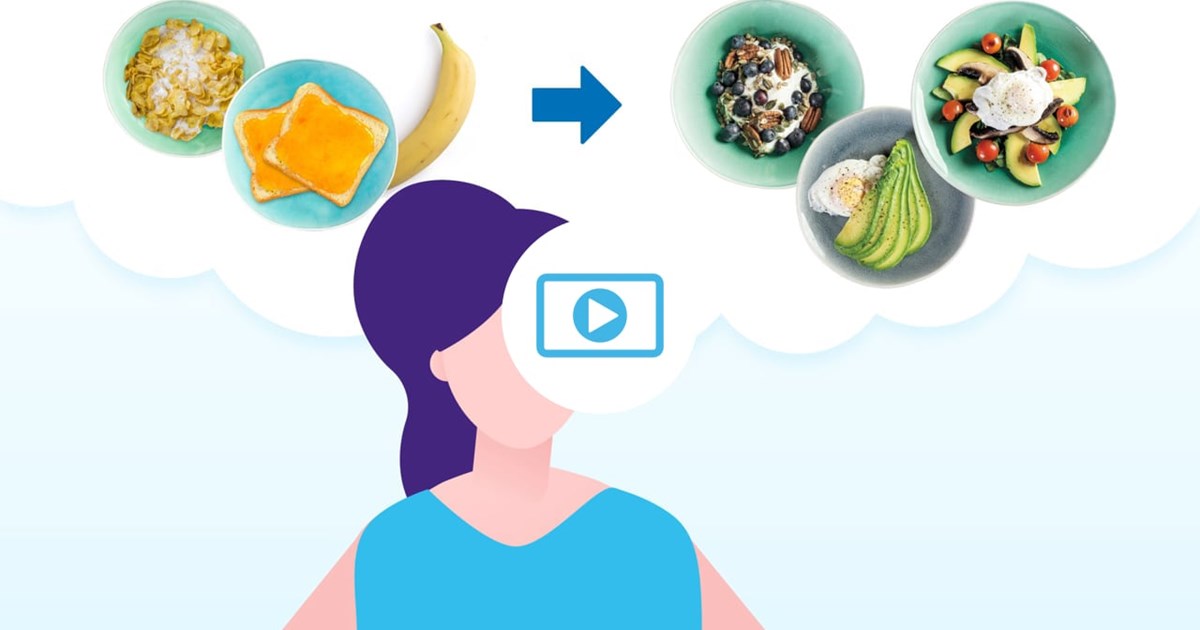 Picture of healthier food swaps