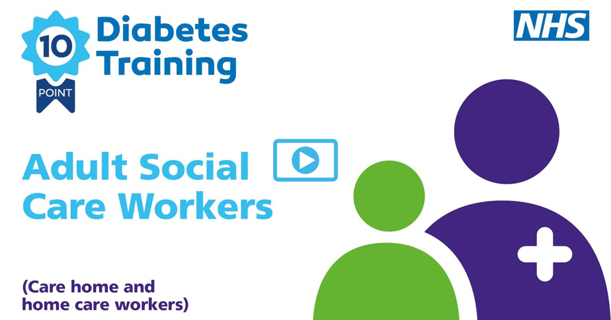 diabetes training for support workers)