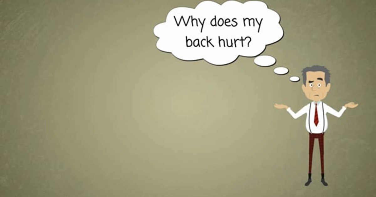 Why have I got back pain?