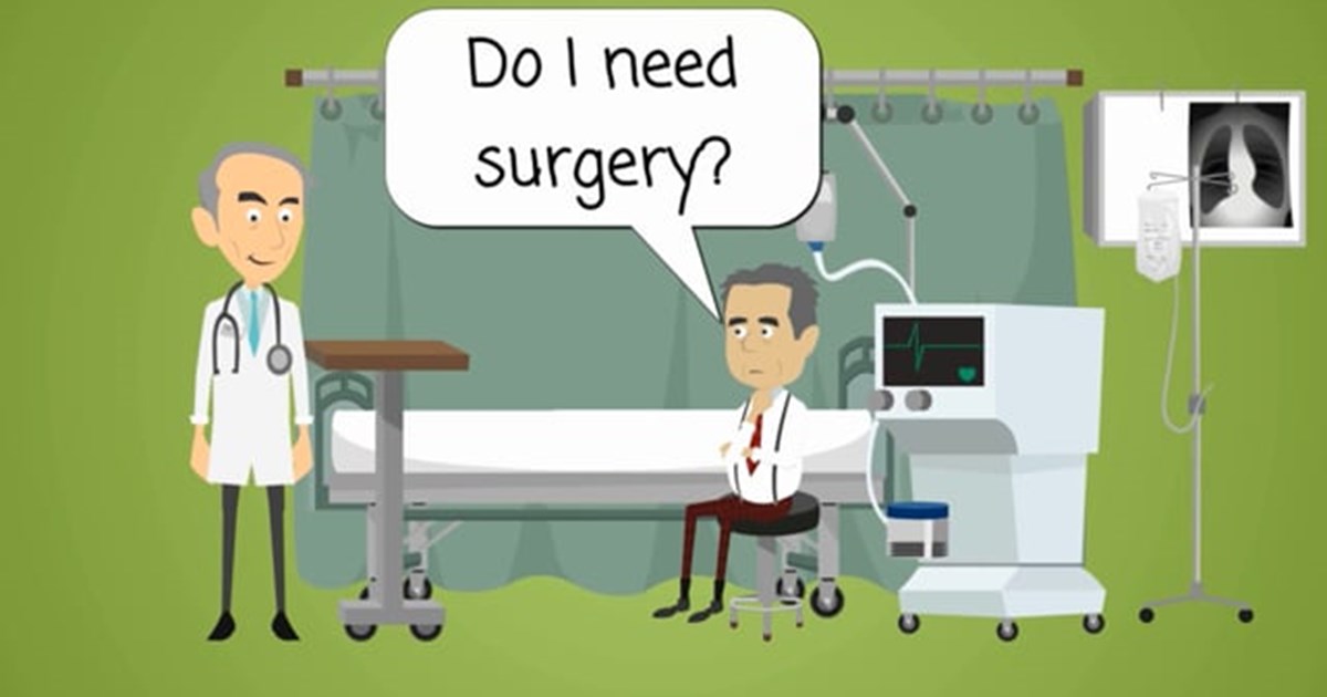 Will I need surgery?