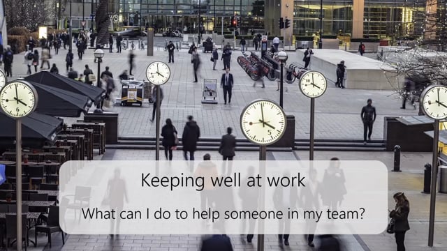 What can I do to help someone in my team?