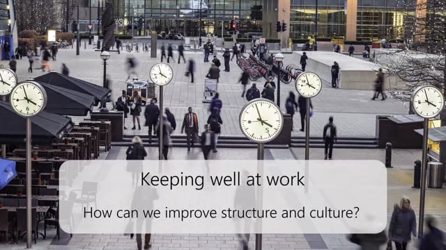 How can we improve our work structure and culture?