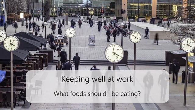 What foods should I be eating?